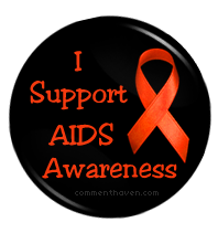 I Support Aids Awareness Image