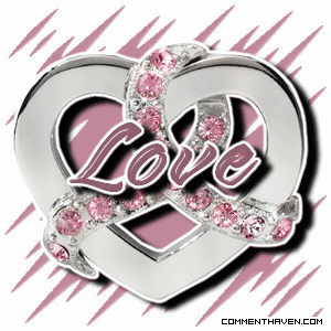 Jeweled Heart Love Image