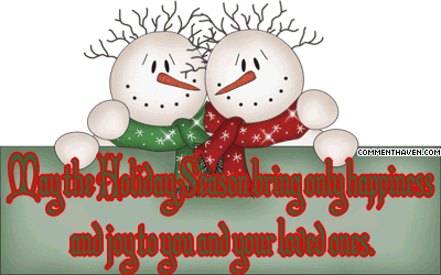 Snowmen Holiday Love picture