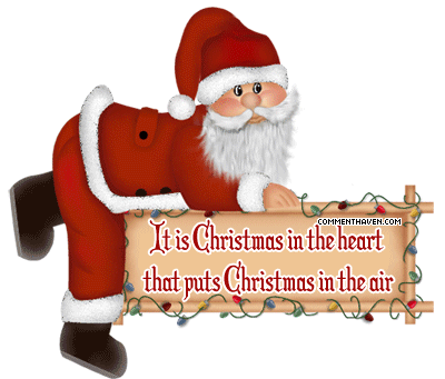 Santa Christmas comment