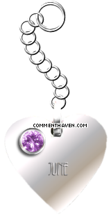June Keychain picture