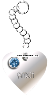 March Keychain picture
