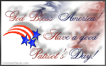 A Good Patriots Day picture for facebook