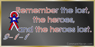 Remember The Heroes Lost picture for facebook