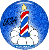 Usa Candle picture for facebook