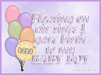 Floating Since Birth Boy picture for facebook
