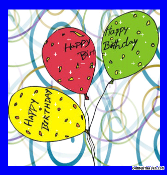 Birthday Balloons picture for facebook