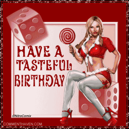 A Tasteful Birthday picture for facebook
