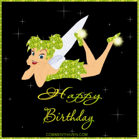 Birthday Tinkerbell picture for facebook