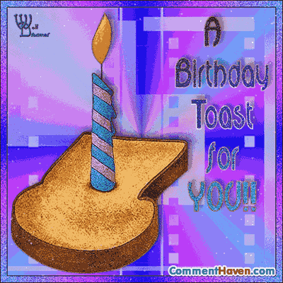 Birthday Toast picture for facebook