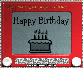 Etch A Sketch Bday picture for facebook