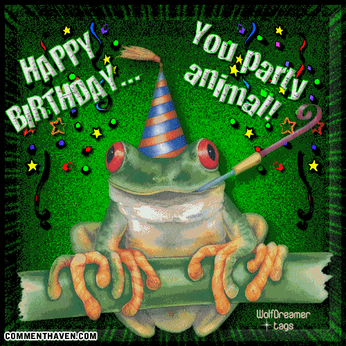 Froggy Birthday Party picture for facebook
