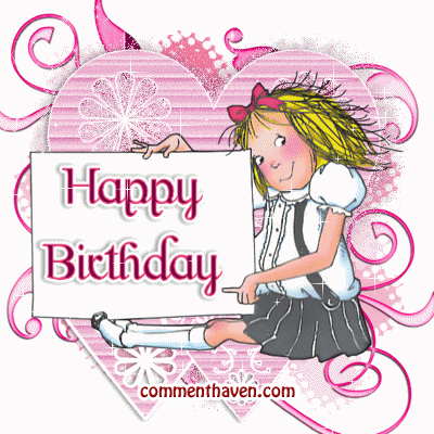 Girl Birthday Sign picture