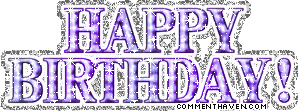 Happy Birthday  Glitter picture