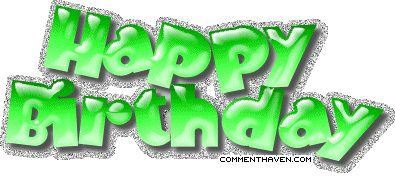 Happy Birthday Green picture for facebook
