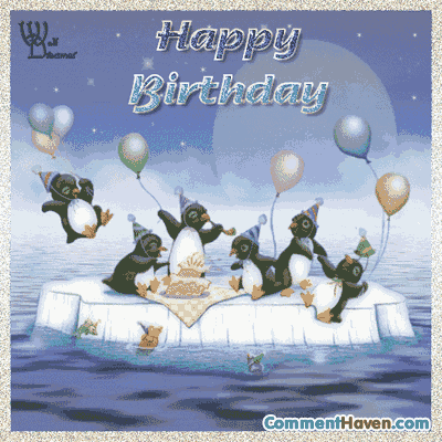 Penguin Party picture for facebook
