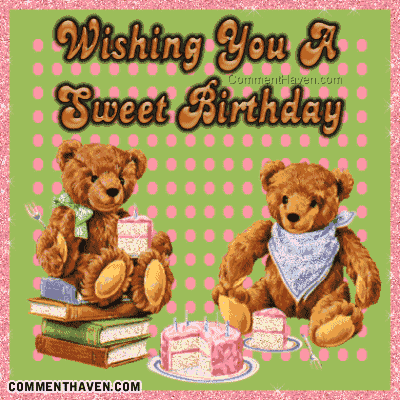 Sweet Bears Birthday picture for facebook