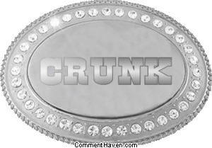 Crunk Belt Buckle picture for facebook