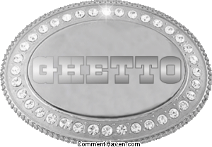Ghetto Belt Buckle picture for facebook