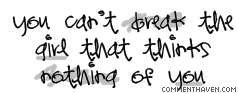 Break The Girl picture