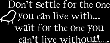 Dont Settle picture