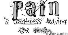 Pain picture