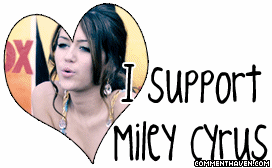 I Support Miley Cyrus picture for facebook
