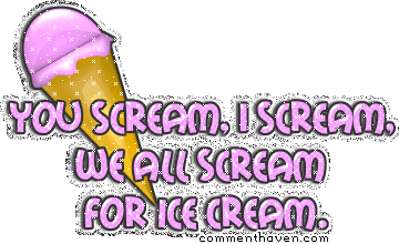 Scream For Ice Cream picture for facebook