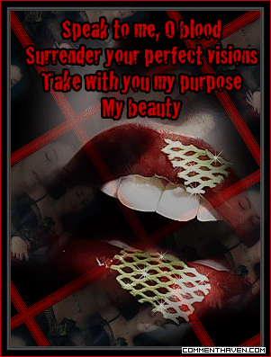 Blood Surrender Beauty picture for facebook