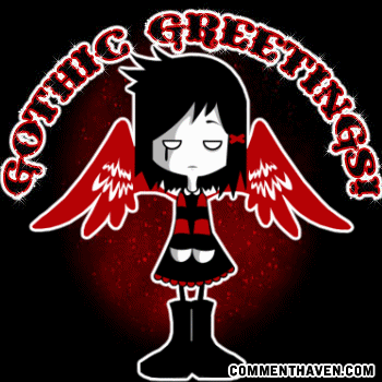 Gothic Greetings picture for facebook