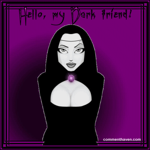 Hello Dark Friend picture for facebook