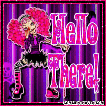 Hello There Pink picture for facebook