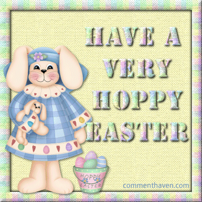 Very Hoppy Easter picture for facebook