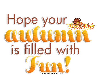 Fun Filled Autumn picture for facebook