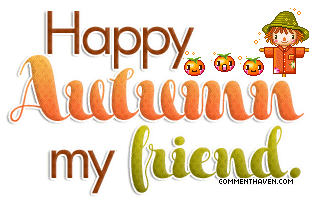 Happy Autumn Friend picture for facebook