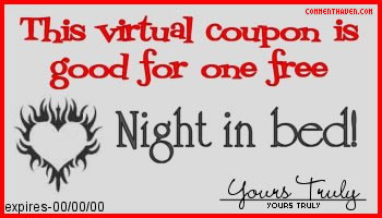 Flirty Coupon comment