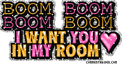 Boom My Room comment
