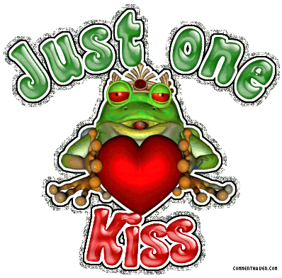 Frog Just One Kiss picture for facebook