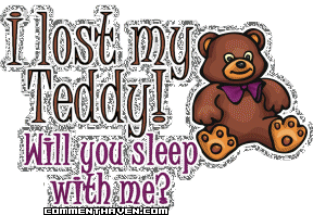 Lost Teddy picture for facebook