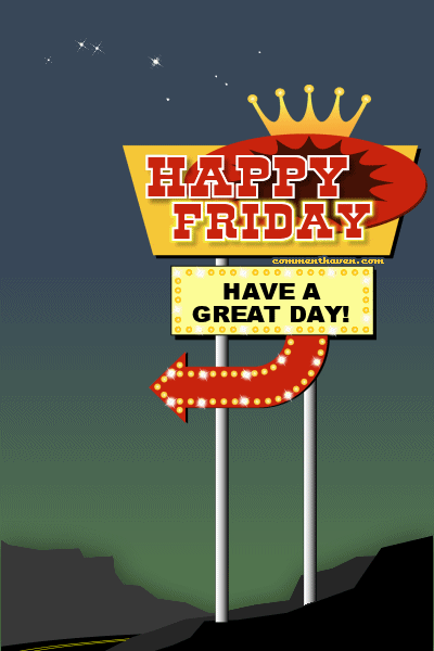 Friday Retro Sign picture