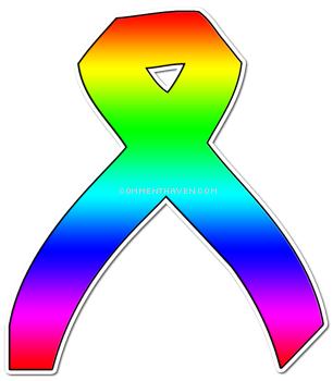 Gay Ribbon picture for facebook