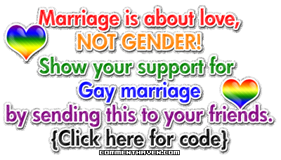 Support For Gay Marriage picture for facebook