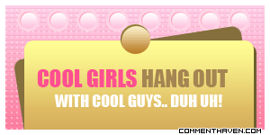 Cool Girls Hang picture for facebook