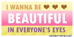 Wanna Be Beautiful picture for facebook
