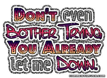 Glitter Quote picture