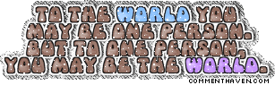 Glitter Quote picture
