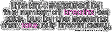 Glitter Quote picture
