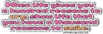 Glitter Quote picture