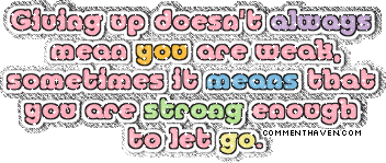 Glitter Quote picture