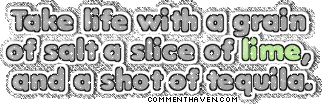 Glitter Quote picture